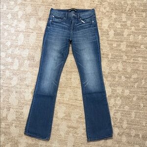 Express Women's Boot Cut Jeans in Blue